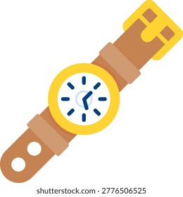 Wristwatch New Creative Icon Design Vector