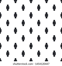 Wristwatch retro pattern seamless vector repeat geometric for any web design