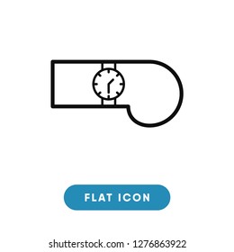 Wristwatch vector icon