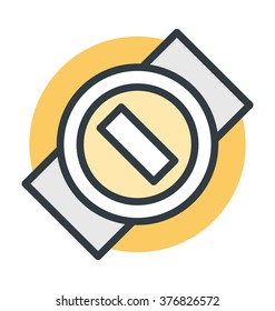 Wristwatch Vector Icon