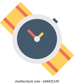 Wristwatch Vector Icon 