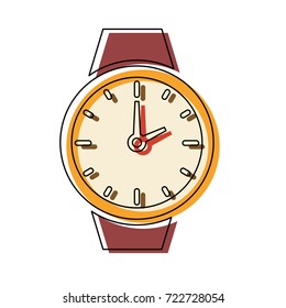 wristwatch  vector illustration