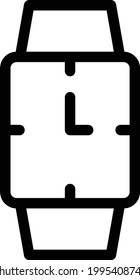 Armbanduhr-Vektorsymbol