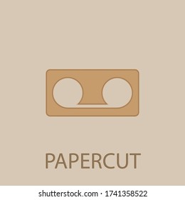 Icono de recorte de caracteres de escritura. Glifo simple, vector plano de iconos web para ui y ux, sitio web o aplicación móvil