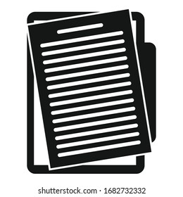 Write edit icon. Simple illustration of write edit vector icon for web design isolated on white background