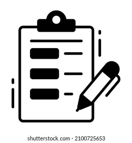 comentarios de escritura, Encuesta y comentarios, ilustración vectorial moderna 