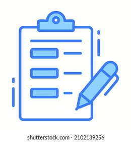 write feedback, Survey and Feedback, modern vector illustration 