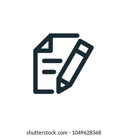 Write Icon Design