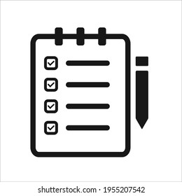 Write icon flat. Transparent background