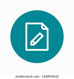 write icon vector