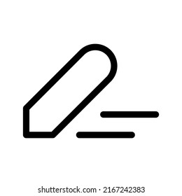 Write Icon Vector Symbol Design Illustration