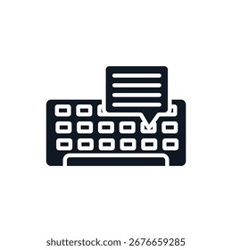 Escribir iconos aislados sobre fondo blanco. Diseño de estilo plano