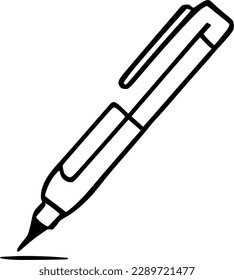 Write line icon vector symbol design illustration