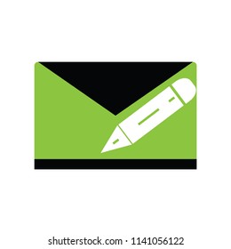 Write A Mail Icon Design

