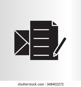 write a message icon