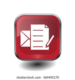 write a message icon