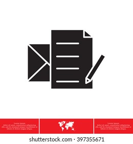 write a message icon