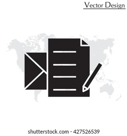 write a message icon