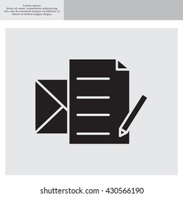 write a message icon
