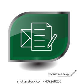 write a message icon