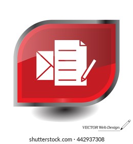 write a message icon