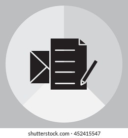 write a message icon