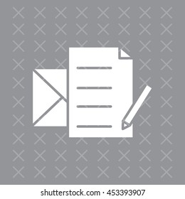 write a message icon