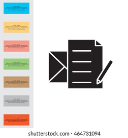 write a message icon