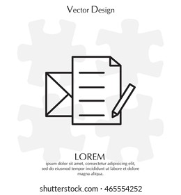 write a message icon