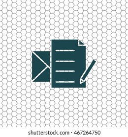 write a message icon