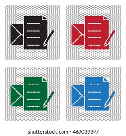 write a message icon