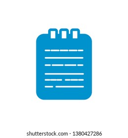 Write note icon vector vector symbol.