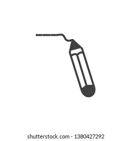 Write note icon vector vector symbol.