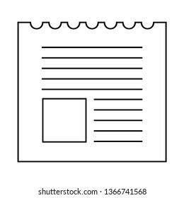 Write a Note Icons. Illustration symbol design template for web mobile UI element. Perfect color modern pictogram on editable stroke. File icons for your business project - Vector