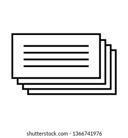 Write a Note Icons. Illustration symbol design template for web mobile UI element. Perfect color modern pictogram on editable stroke. File icons for your business project - Vector
