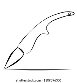 Write paper paint brush