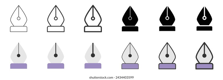 Write, Pen icon, pen tool, ink, graphic design, fountain pen, writing, calligraphy