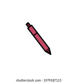 write pen vector type icon