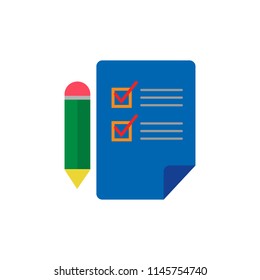 Write School And Education Logo Icon Design