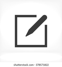 Write Sms Pen Icon