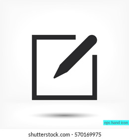 Write sms pen icon