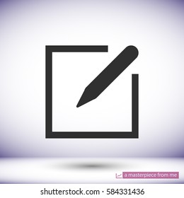 Write sms pen icon