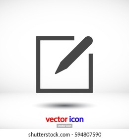 Write sms pen icon
