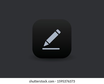 Write - Vector App Icon