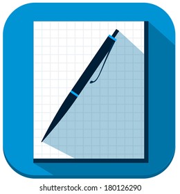 Write vector  icon
