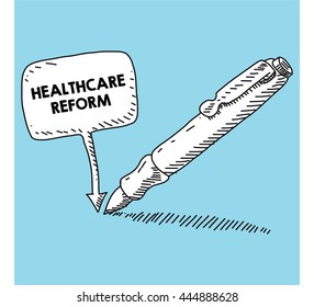 writen on the speech bubble with pen