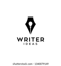 writer ideas logo design