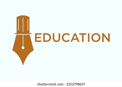 Writer logo, icon. Vector illustration