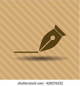 Writer vector icon