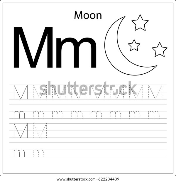 Writing Letter M Worksheet Writing A Z Alphabet Exerc - vrogue.co